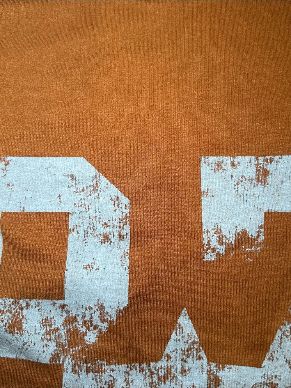 Forever 21 Junior Brown Tee with Blue '87' Graphic - Picture 2 of 4